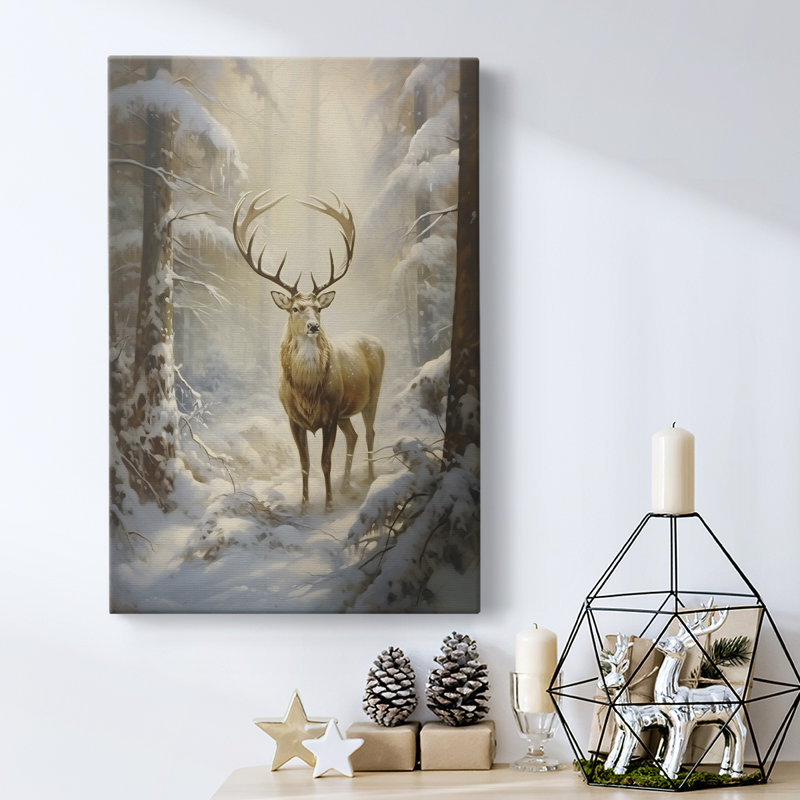 Art des Fêtes de Noël - Toile tendue avec châssis DCL XXXII, H 36 po x l 24 po