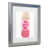 Cadre en plastique / acrylique argent n'est pas disponible