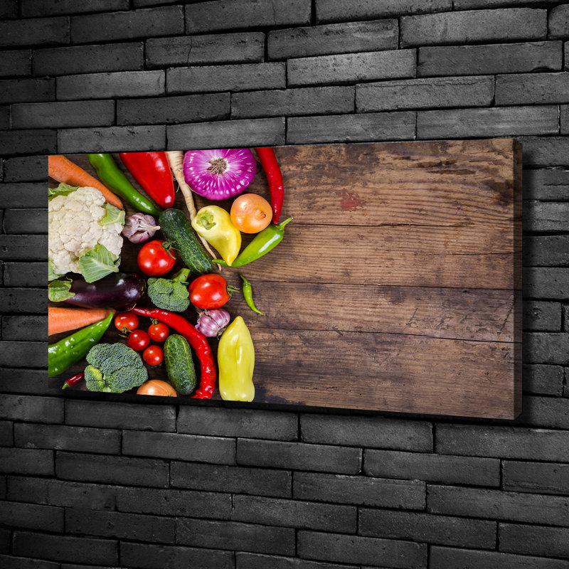 Vegetables - Wrapped Canvas Print