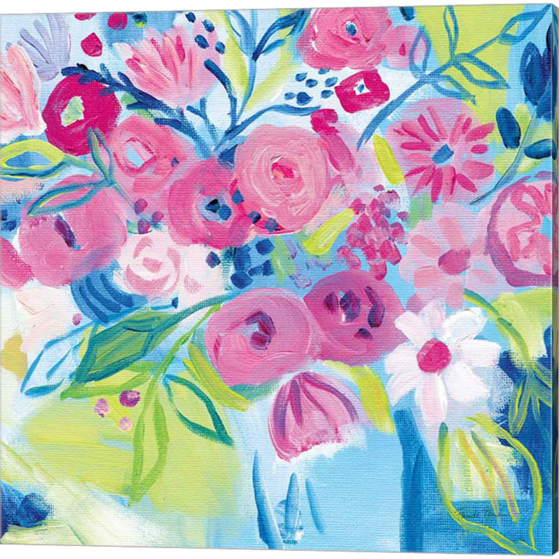 " Spring Burst I & II " by Farida Zaman 2 - Pieces