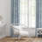 Shellabrate Cornflower Cotton Pinch Pleat Drapery Panel Set of 2-109898968