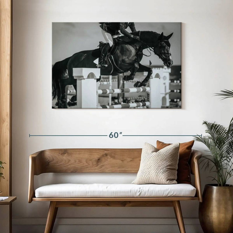 Sireci BW Equestrian Jumping, 30" H x 45" W