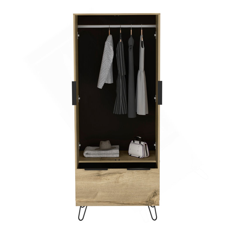 Armoire Skyoner, chambre à coucher, chêne clair