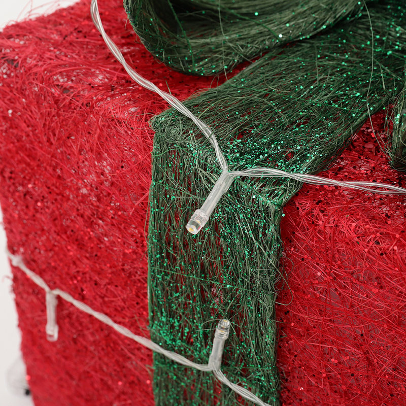 Christmas Decorative Accent, Green/Red