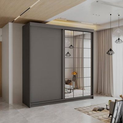 2 Door Manufactured Wood Wardrobe
