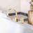 Waterfall Roman Tub Faucets Bathtub Faucets, Brass Deck Mount Tub Filler Bathroom Faucets With Hand Shower-102054074