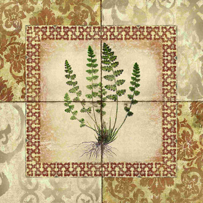 " Tile Botanical " Painting Print