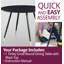 Haywards Round Metal Base Dining Table-59377228