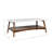 Parker Mid-century Coffee Table with Storage Shelf-127519358