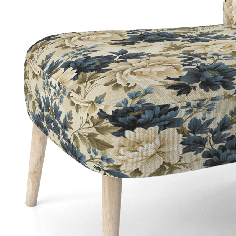 Chaise d'appoint rembourrée Timeless Damask Legacy