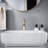 Modern Bathroom Vessel Sink Faucet Tall Bathroom Faucet Single Handle One Hole Bathroom Sink Faucet Stainless Steel Round Body With Pop Up Drain Basin Bowl Vanity Lavatory Mixer Tap For Above Counter Basin-116075135
