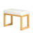 Shoe-Changing Bench, A Shoe-Changing Bench With A Wooden Frame And A Soft Cushioned Seat-864363444