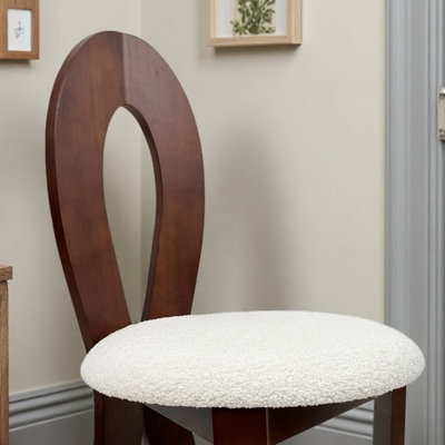 Chaise de salle à manger rétro