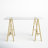 Dita Glass Top Metal Base Dining Table-593782721-593786572
