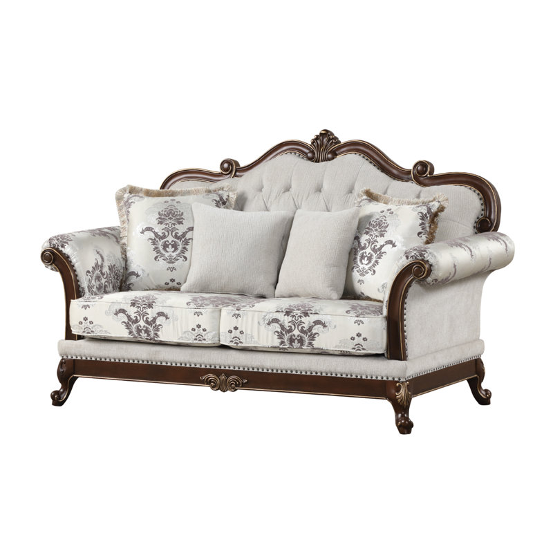 Anandita 72" W Traditional Tufted Loveseat