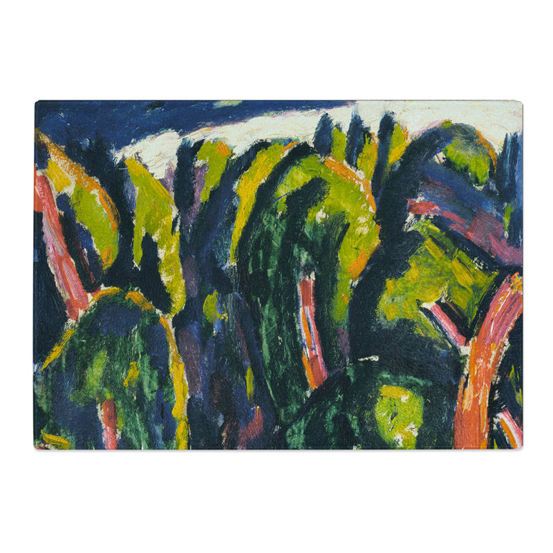 Tree by Marsden Hartley Chopping Board, 0.4cm H x 28.5cm W x 39cm L
