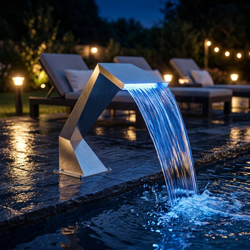 Stainless Steel Fountain