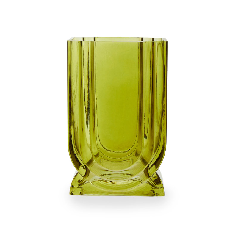 Daiji Glass Table Vase, Green