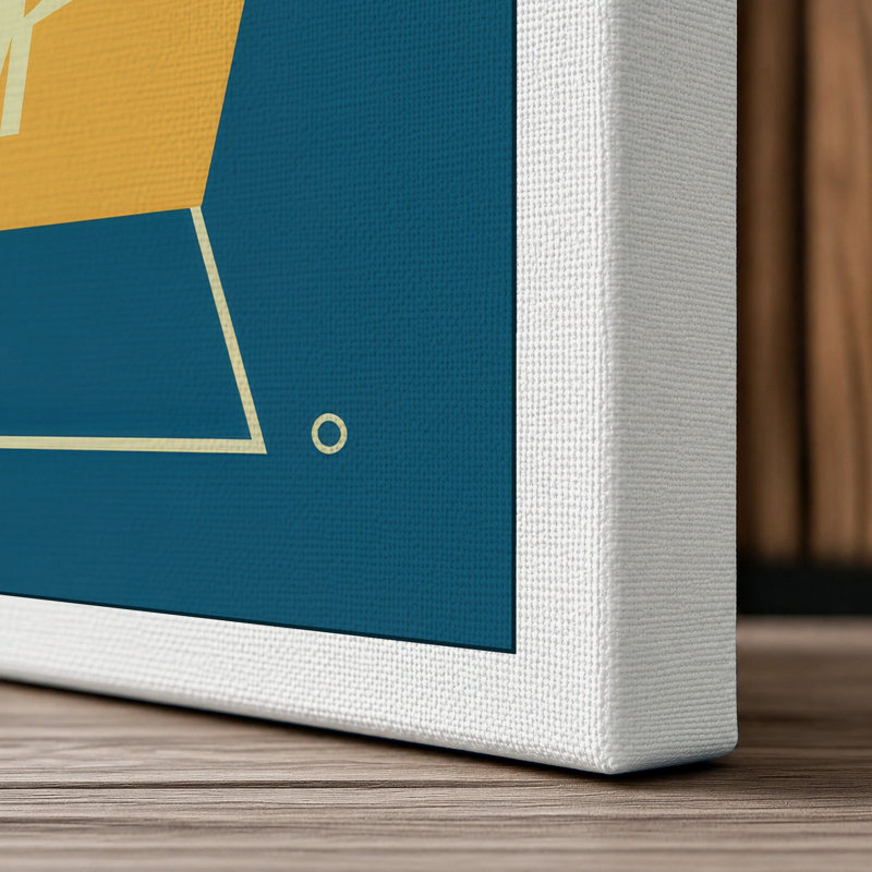 Cocktail Hour Mid-Century - Wrapped Canvas, 36x24 - 91.4 x 61.0 cm, White Border