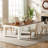 Chea 39.4‘’ Farmhouse Square Dining Table