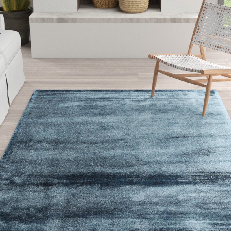 Genevieve Solid Colour Hand Woven Area Rug, Rectangle 160 x 230cm