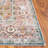 Maglio Oriental Machine Woven Polyester Area Rug in Green/Brown-1661653283
