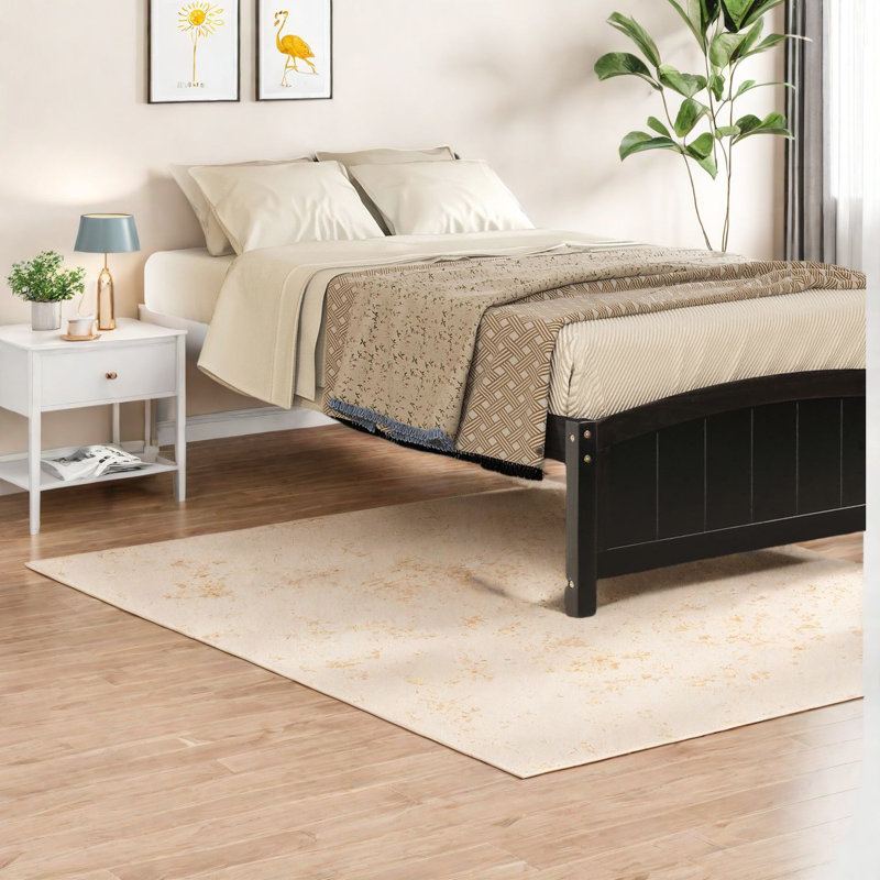Lits en bois peu encombrants, plateforme en bois massif au design élégant pour un usage familial