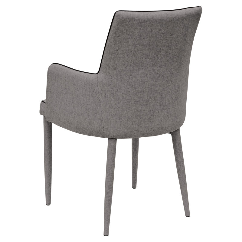 47cm H Upholstered Accent, Grey
