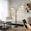 Lampe sur pied 80 po à 3 lumières à intensité variable de 3 couleurs à température variable avec télécommande-290191603-273687189-275965013
