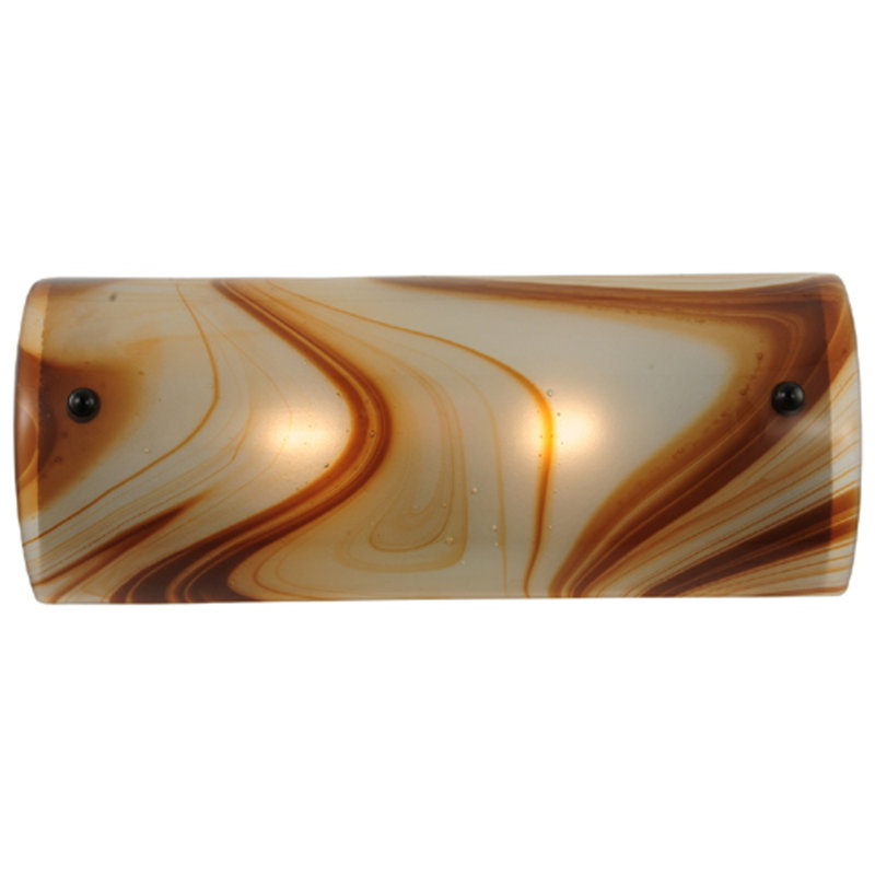 Applique murale semi-cylindrique encastrée 2 lumières 2 lumières