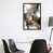 Toile avec cadre noir