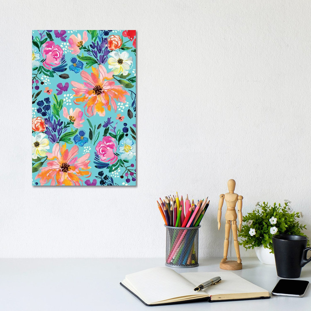 Blooms by Joy Ting - Wrapped Canvas Gallery-Wrapped Canvas Giclée