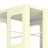New Style White 4 All Rotating Book Rack, 360 Wheels, Adjustable Shelf, Smooth Movement, High Capacity Storage Unit Bookshelf, Easy Assembly, Small Footprint, Space Utilization, Great For Books-122505497