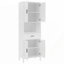 Grande armoire de salle de bain autoportante de 70,9 pouces avec tiroir, 2 armoires, 4 portes à fermeture en douceur et 2 tablettes réglables pour un rangement polyvalent-345447308