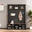 Hall Tree 56.3'' Wide with Bench and Shoe Storage-5343628