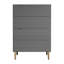 Commode 4 tiroirs en gris-1787921397