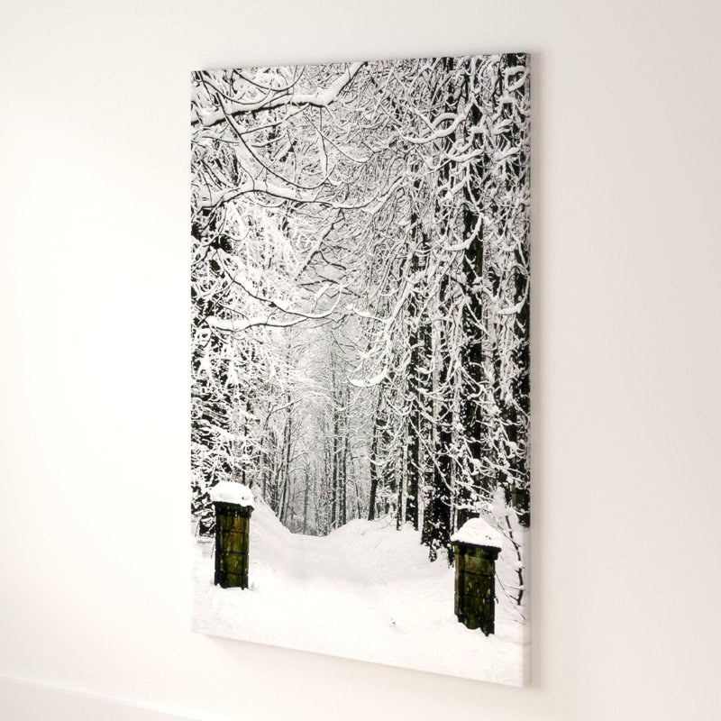 «Winter Time Galley», impression sur toile tendue sur toile tendue, H 60 po x l 40po x P 1,5 po