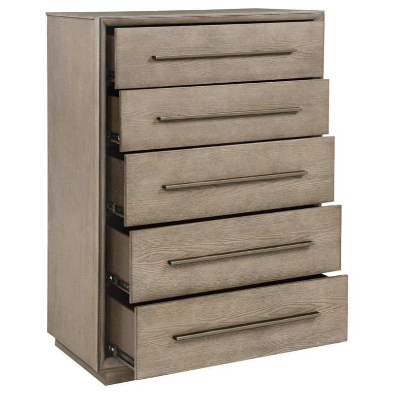 Commode de chambre 5 tiroirs Prescott