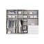 Wavero 5-6 Hinged Door Wardrobe in 3 colours 3 Drawer INCL. Delivey and Assembly-100795265-104828341