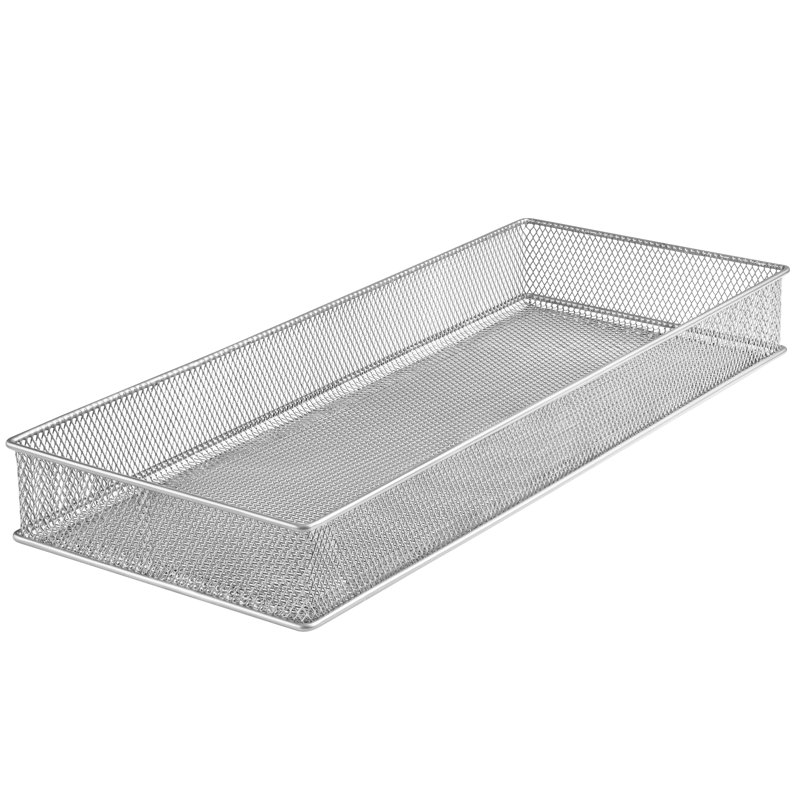 Panier de rangement pour bureau et tablettes Office, H 2 po x l 3 po x P 12 po