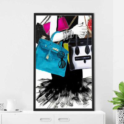 «Bag Lady 2 (Vertical)» par Jodi - impression