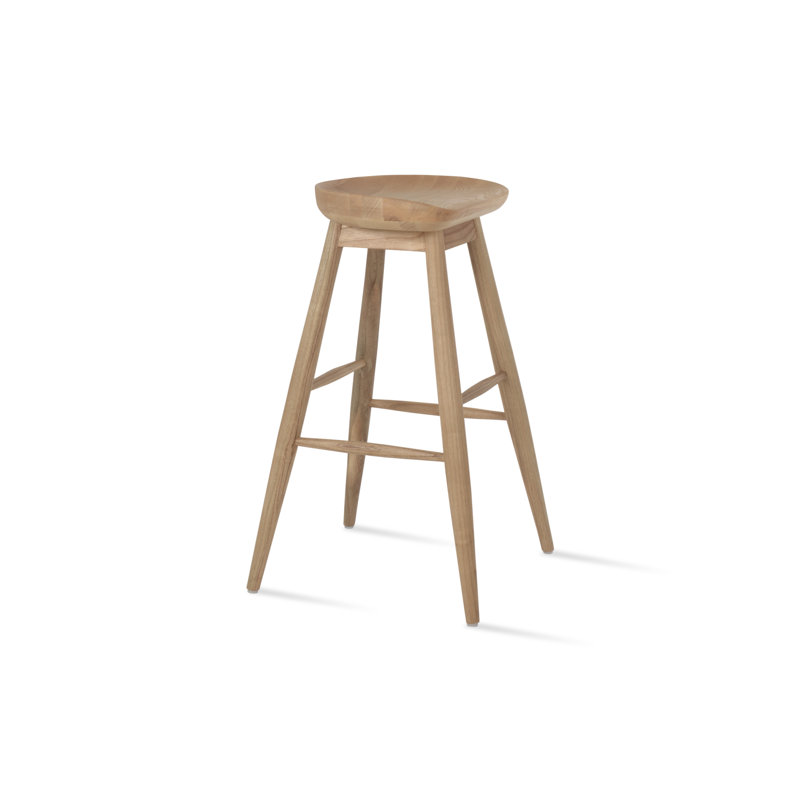 Tabouret de bar et de comptoir Cattelan Baba, Tabouret de comptoir (siège d'une hauteur de 23 p, Naturel