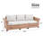 Outdoor Patio Sofa With Cushions