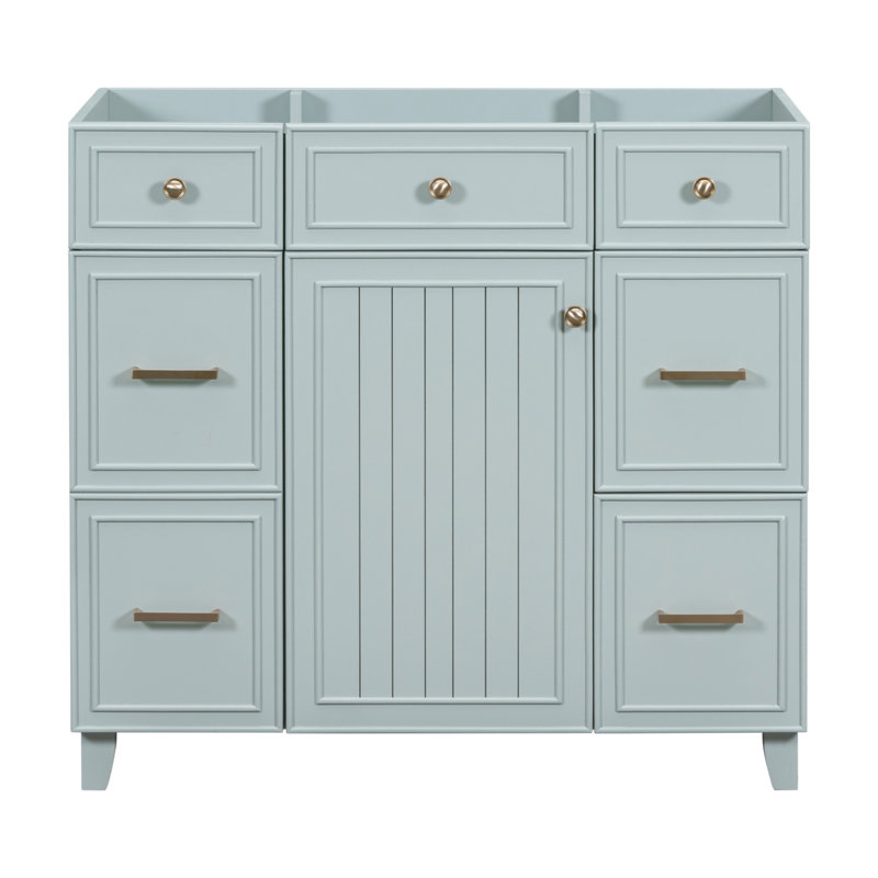 ? Lavabo non inclus, meuble-lavabo seulement? 36 po Meuble-lavabo, Vert