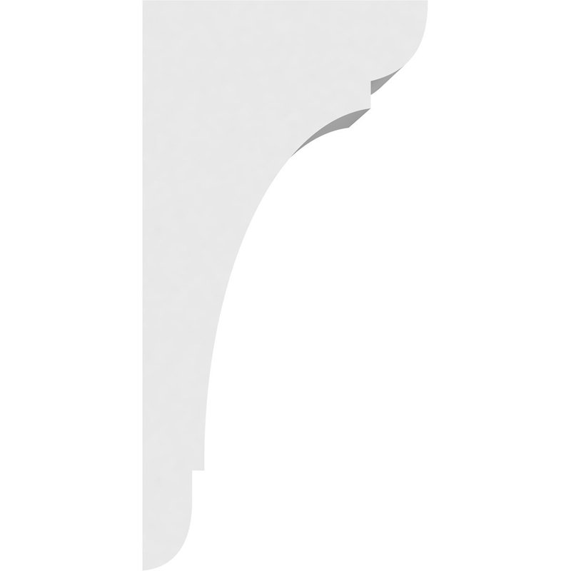 Corbeau en uréthane Signature olympique standard l 7 po x P 7 po x H 14 po, brun clair apprêté, H 14 po x l 7 po x P 7 po
