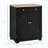 Sideboard With Solid Wood Countertop, Modern Kitchen Storage Cabinet, Coffee Bar Cabinet With 2 Drawers, Doors And Adjustable Shelf-14540479