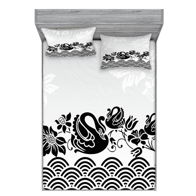 Microfiber Sheet Set, Full Sheet Set + Fitted Sheet + 2 Pillowcases