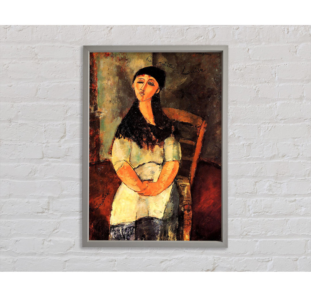 Modigliani Die kleine Louise - Druck