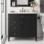Meuble-lavabo moderne 36 po avec lavabo et tiroir 3 tiroirs-1490608212