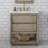 Arayana 30 " W Freestanding Standard Free Standing 1 Single Vanity Bathroom Vanity With Marble Top-817691264